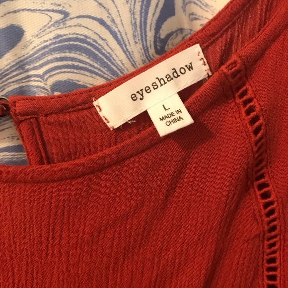 Burnt Orange Boho Top - Picture 6 of 7